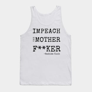 Funny Impeach Trump Congresswoman Rashida Tlaib Tshirt Mug Gifts Sticker Tank Top